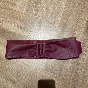ZARA Leather Wrap Belt